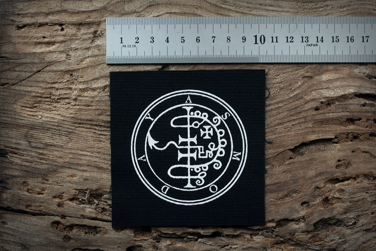 Asmodeus, Asmoday, King of the Nine Hells - screen printed PATCH