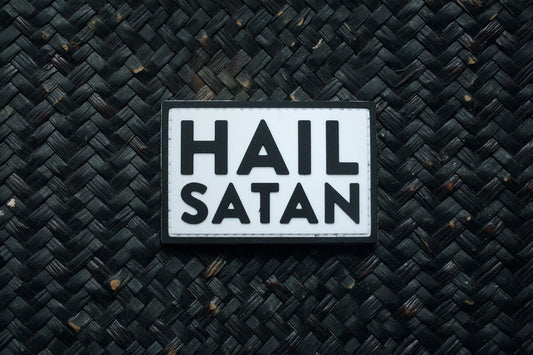 Hail Satan - PVC rubber PATCH