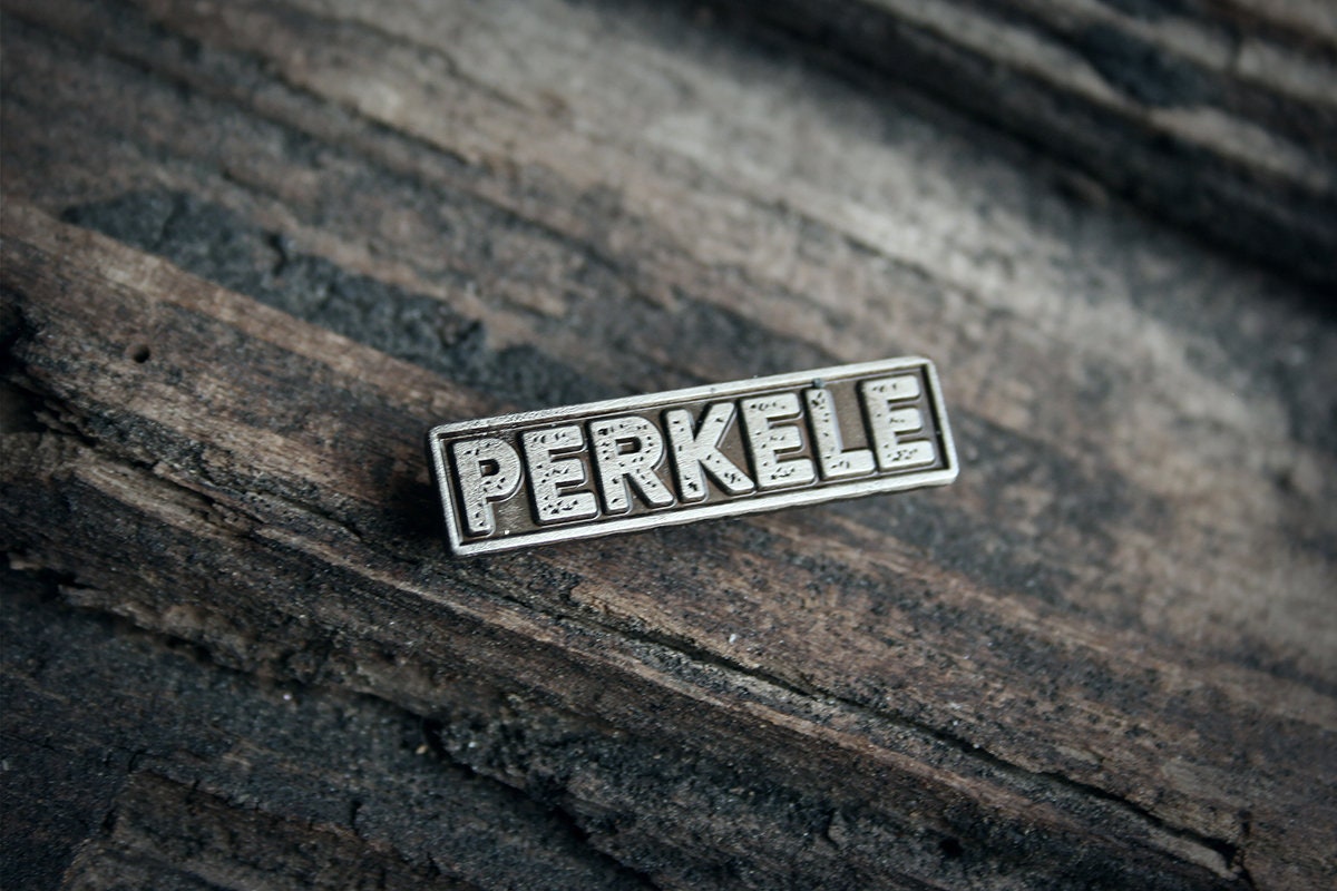 PERKELE, finnish cuss word, the devil - PIN