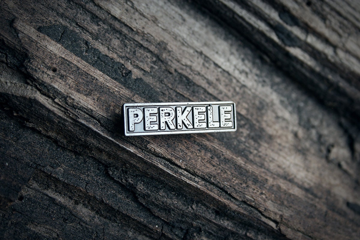 PERKELE, finnish cuss word, the devil - PIN