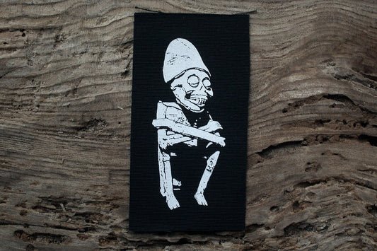 Mictlāntēcutli, Mictlantecuhtli, Lord of Mictlan, god of the dead - screen printed PATCH