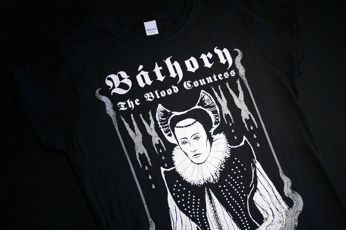 Bathory, blood countess, Elizabeth Bathory, Báthory Erzsébet  - T-shirt