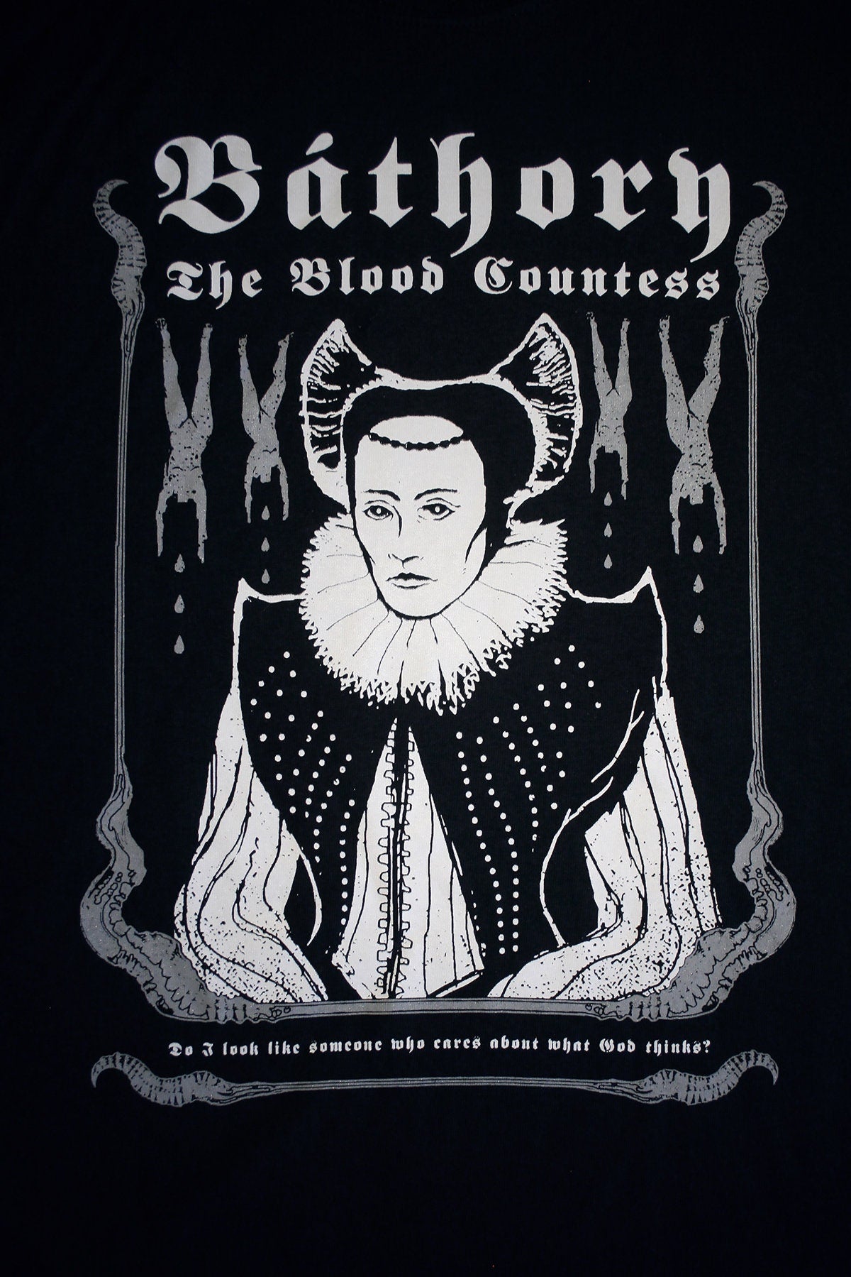 Bathory, blood countess, Elizabeth Bathory, Báthory Erzsébet  - T-shirt