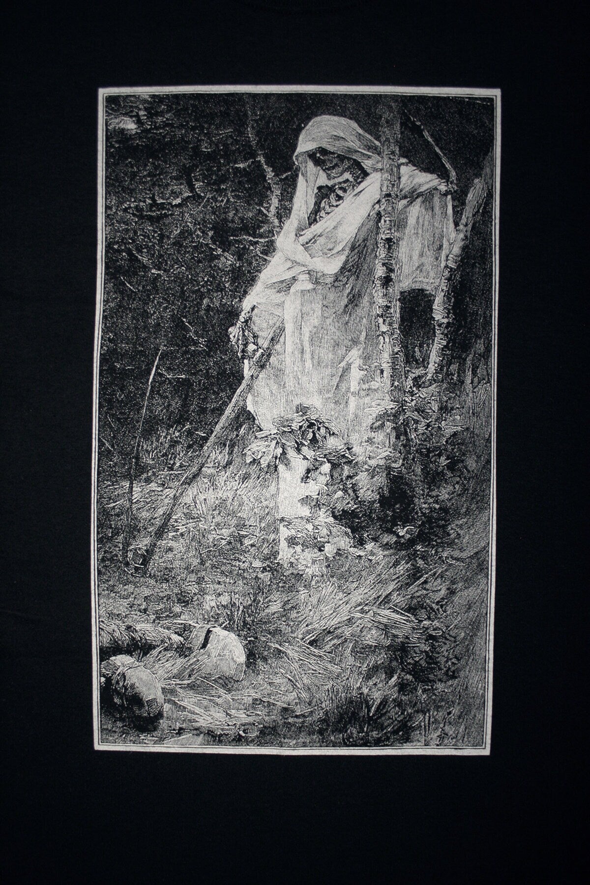 Death and the woodcutter - T-shirt