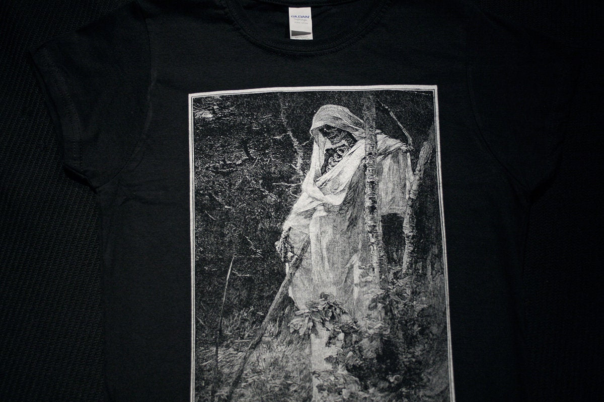 Death and the woodcutter - T-shirt female fitted