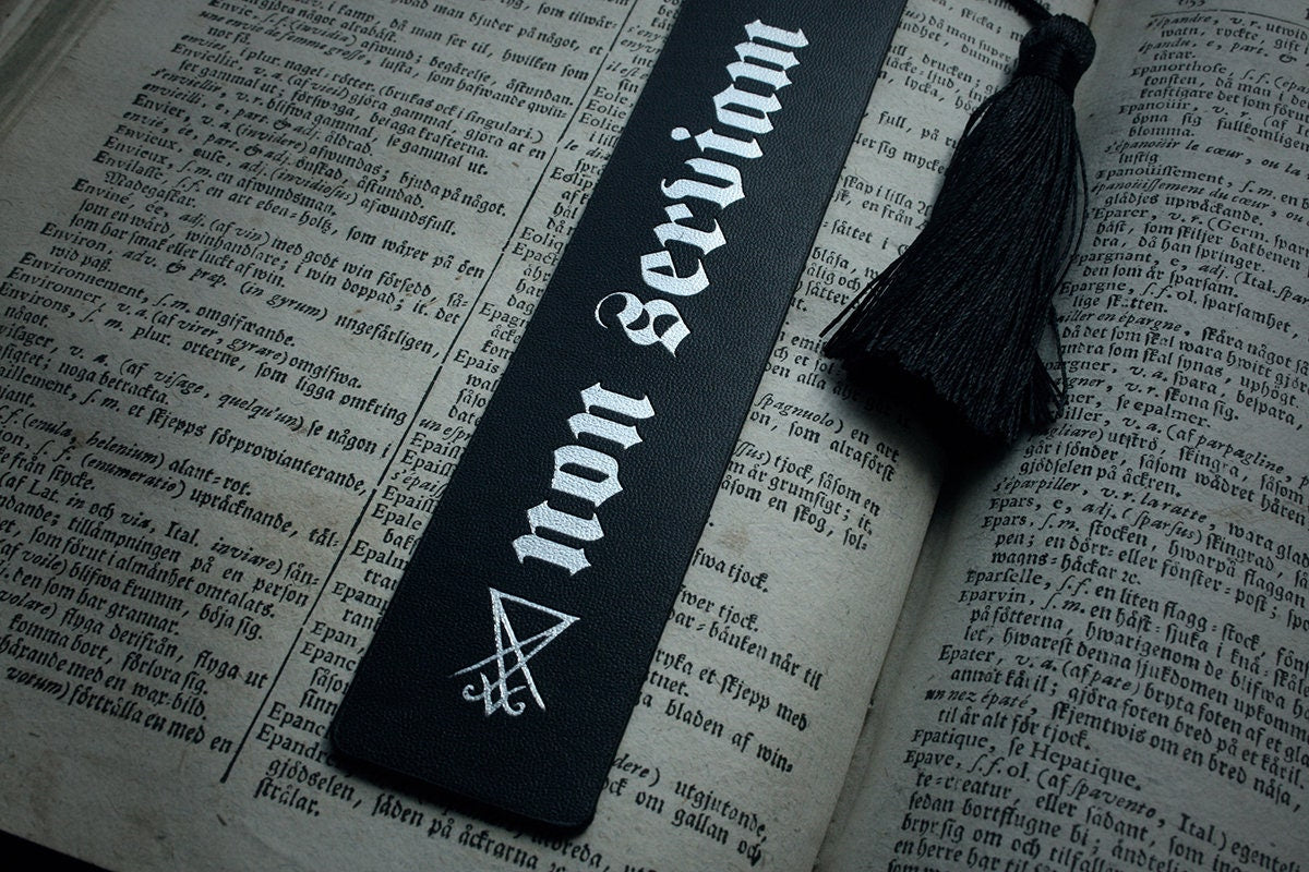 Non Serviam, Seal of Lucifer - Bookmark