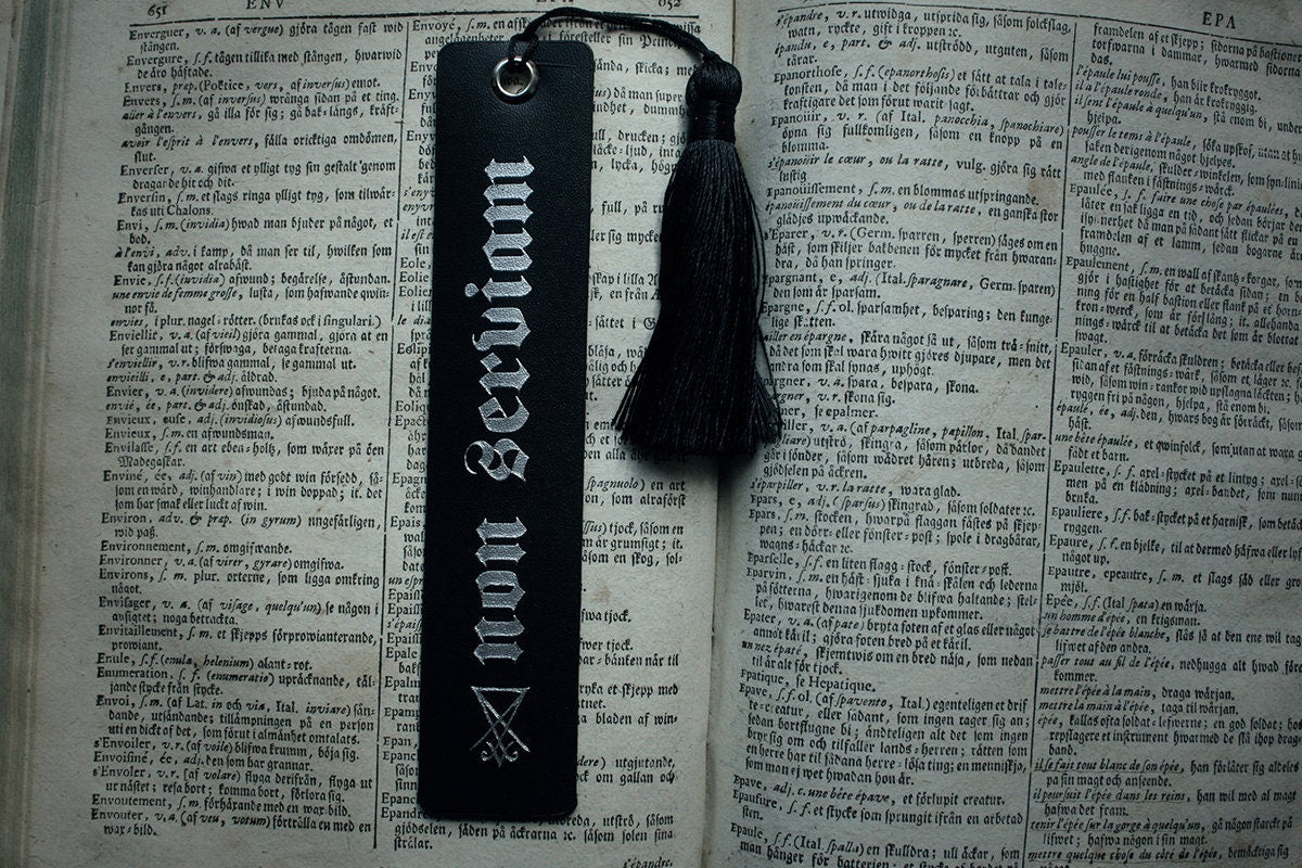 Non Serviam, Seal of Lucifer - Bookmark