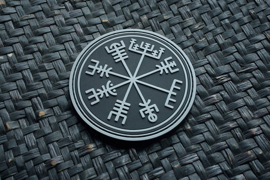 Vegivisr, Vegvísir - PVC rubber PATCH