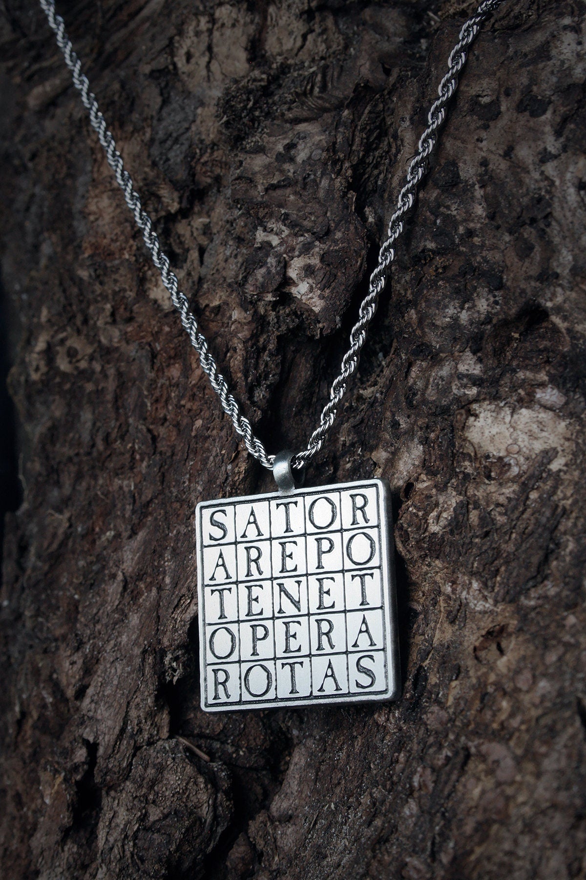 SATOR, magic square - NECKLACE