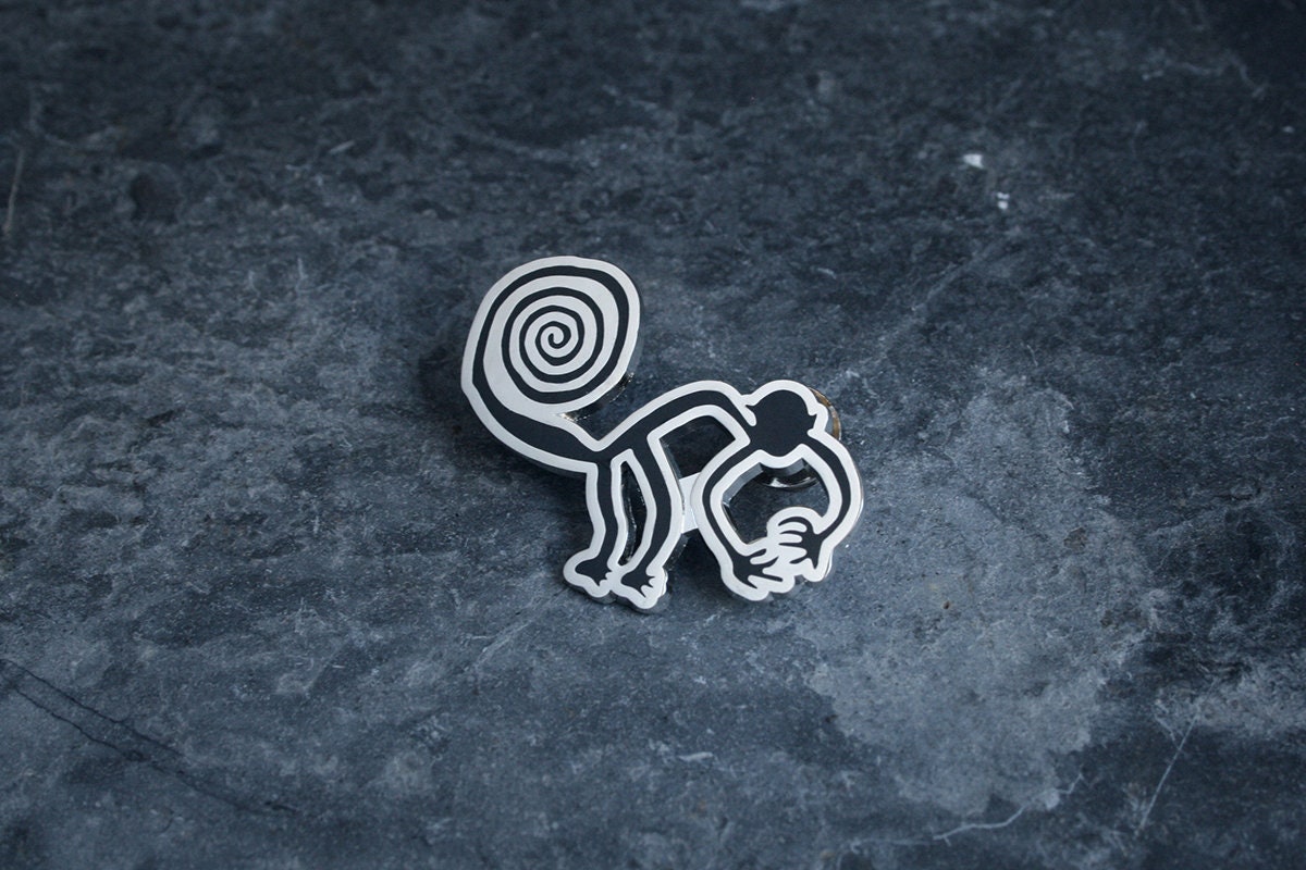 Nazca geoglyphs, ancient monkey - PIN