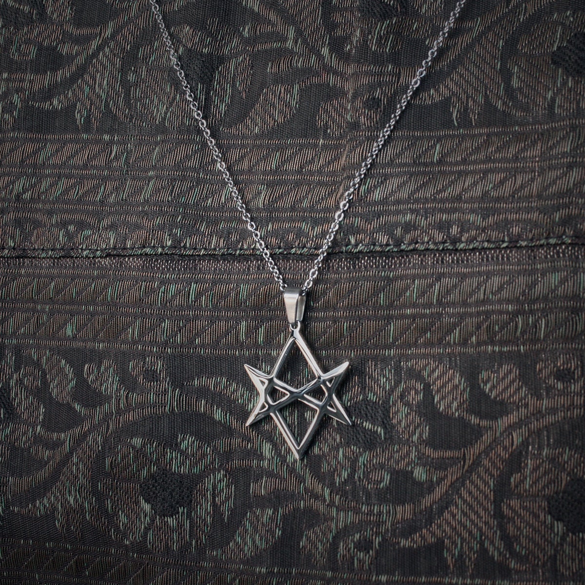 Unicursal hexagram - NECKLACE