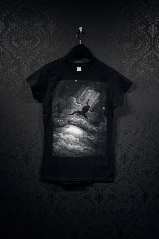 Fall of Lucifer, Satan, by Gustave Doré - T-shirt female fitted