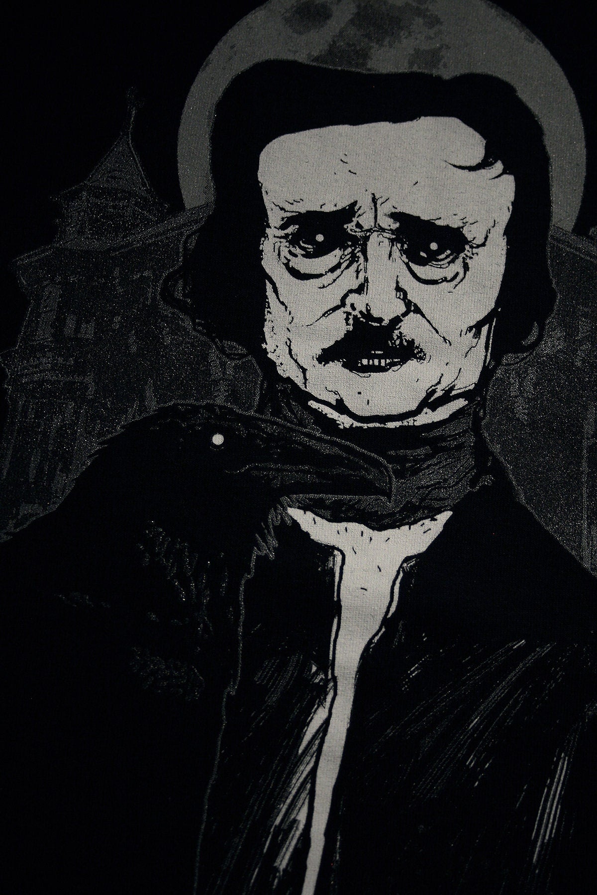 Edgar Allan Poe, I became insane - T-shirt