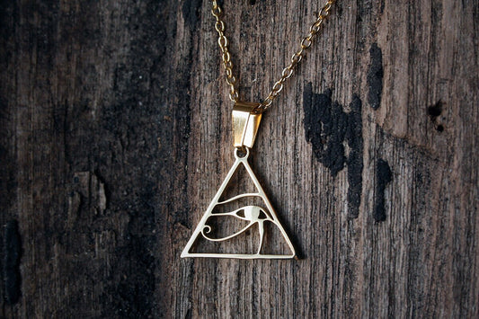 Udjat, the eye of Horus, the eye of RA - NECKLACE