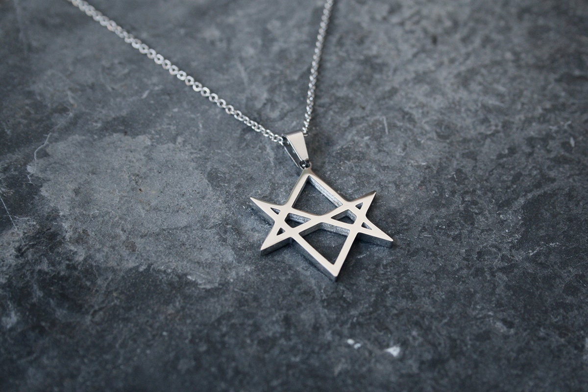 Unicursal hexagram - NECKLACE