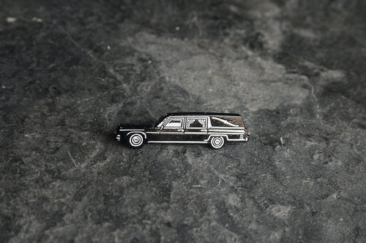 Hearse, funeral wagon - PIN