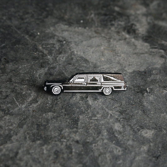 Hearse, funeral wagon - PIN