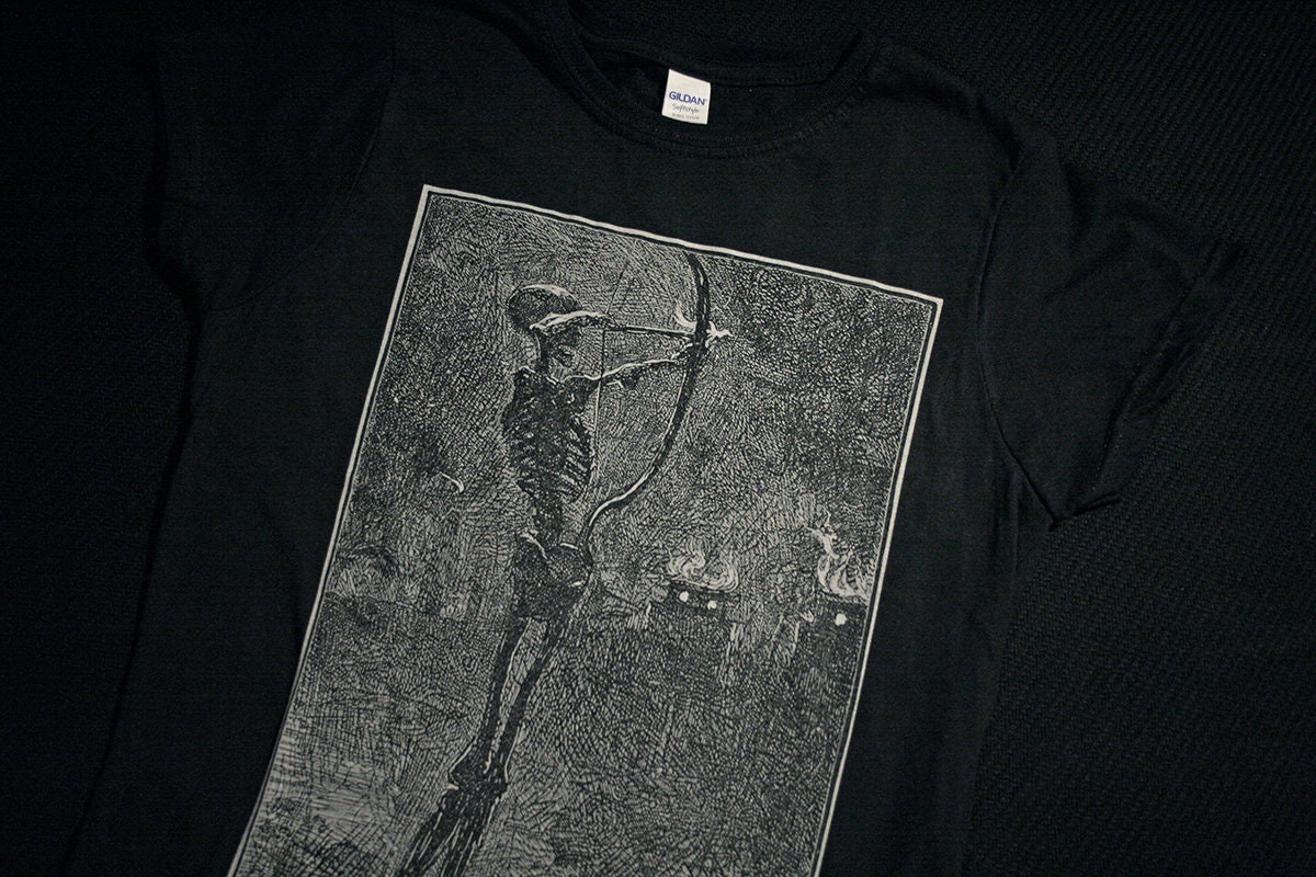 Death dealing arrows. (J. E. Millais) - T-shirt Female fitted