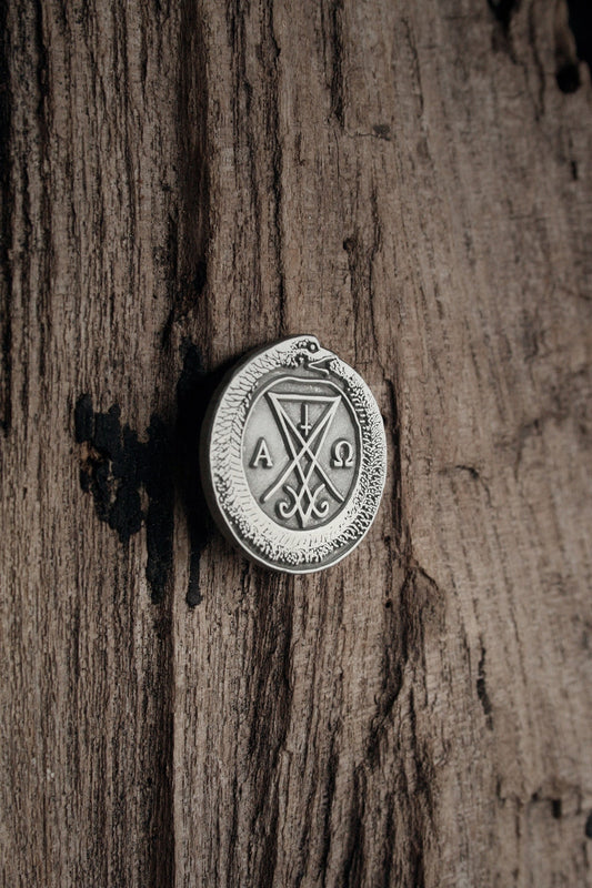 Ouroboros, alpha Omega, Lucifer seal - PIN