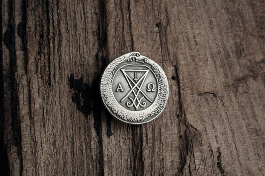 Ouroboros, alpha Omega, Lucifer seal - PIN