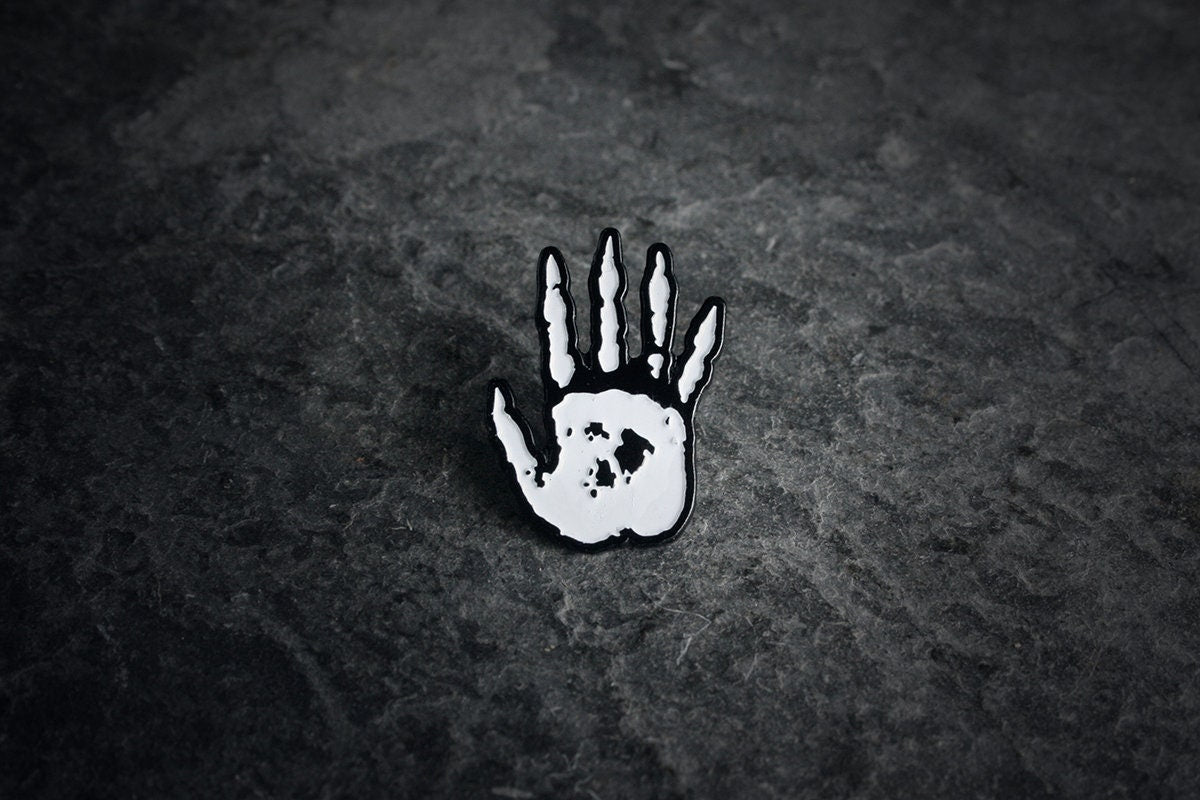 Invisible Hand Pin The White hand - PIN – TORVENIUS