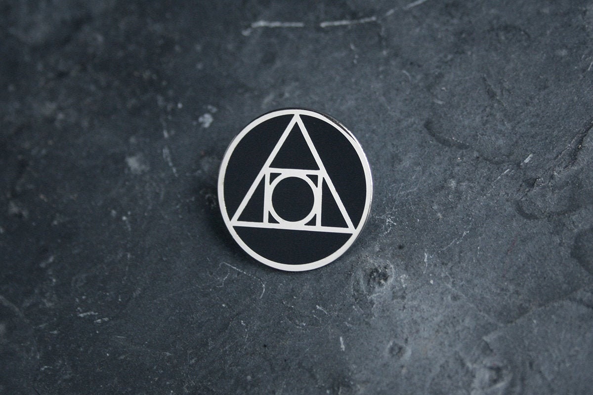 Philosophers stone, lapis philosophorum - PIN