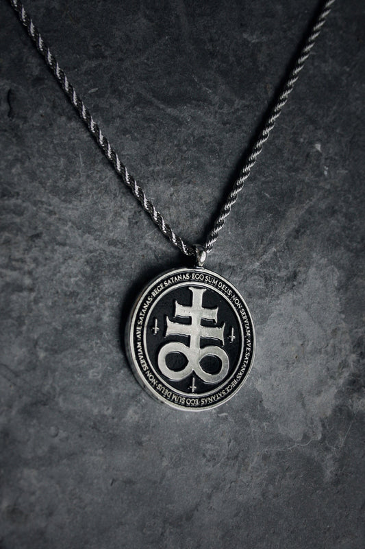 Leviathan cross, ego sum deus - NECKLACE