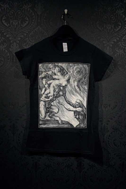 Hell by Johannes Sadeler (1590) - T-shirt Female fitted