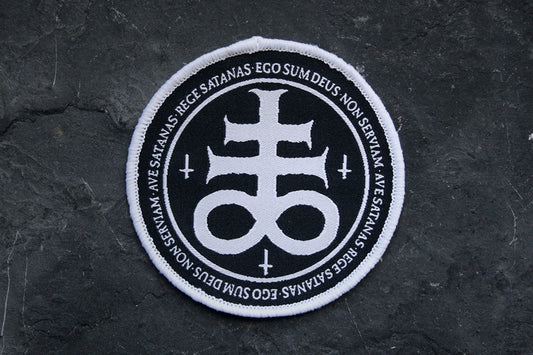 Leviathan cross with text - PATCH