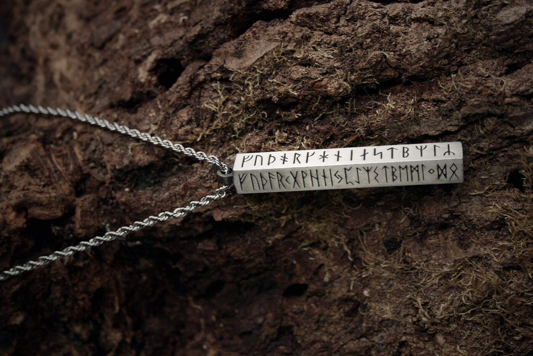 Chains Inscriped With Runes Runes stave, the evolution of Scandinavian runes - NECKLACE – TORVENIUS