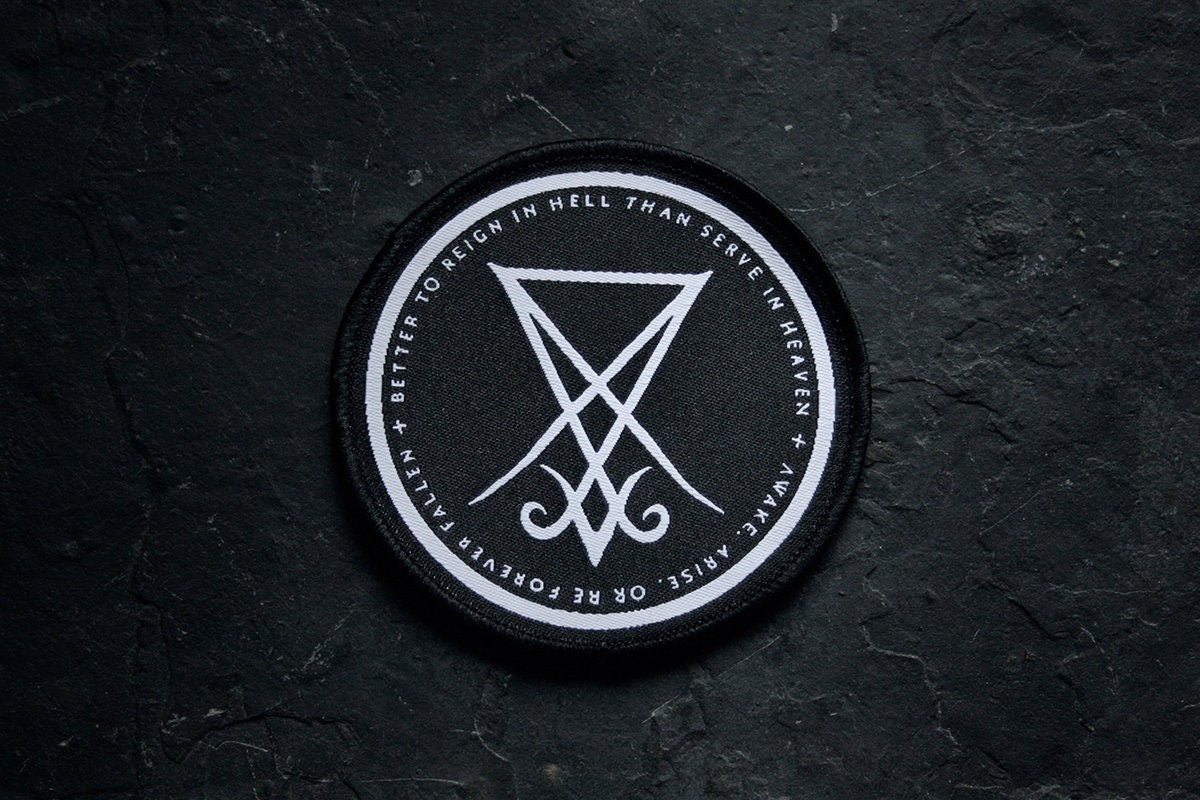 Seal of Lucifer with text - PATCH