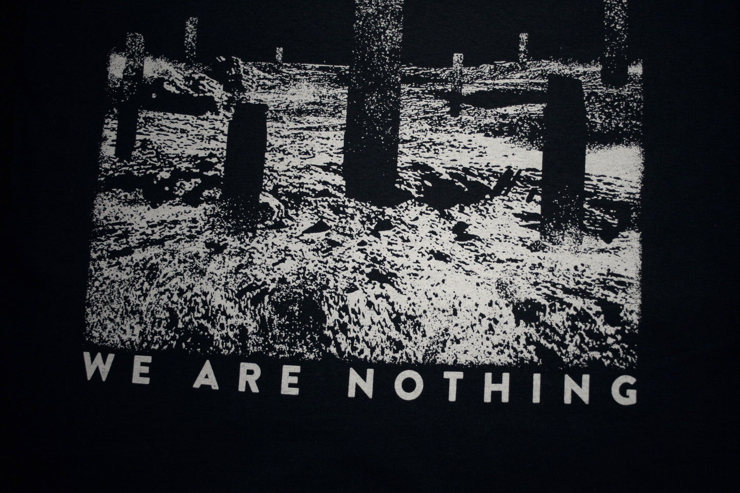 We are nothing, skull and endless universe - T-shirt