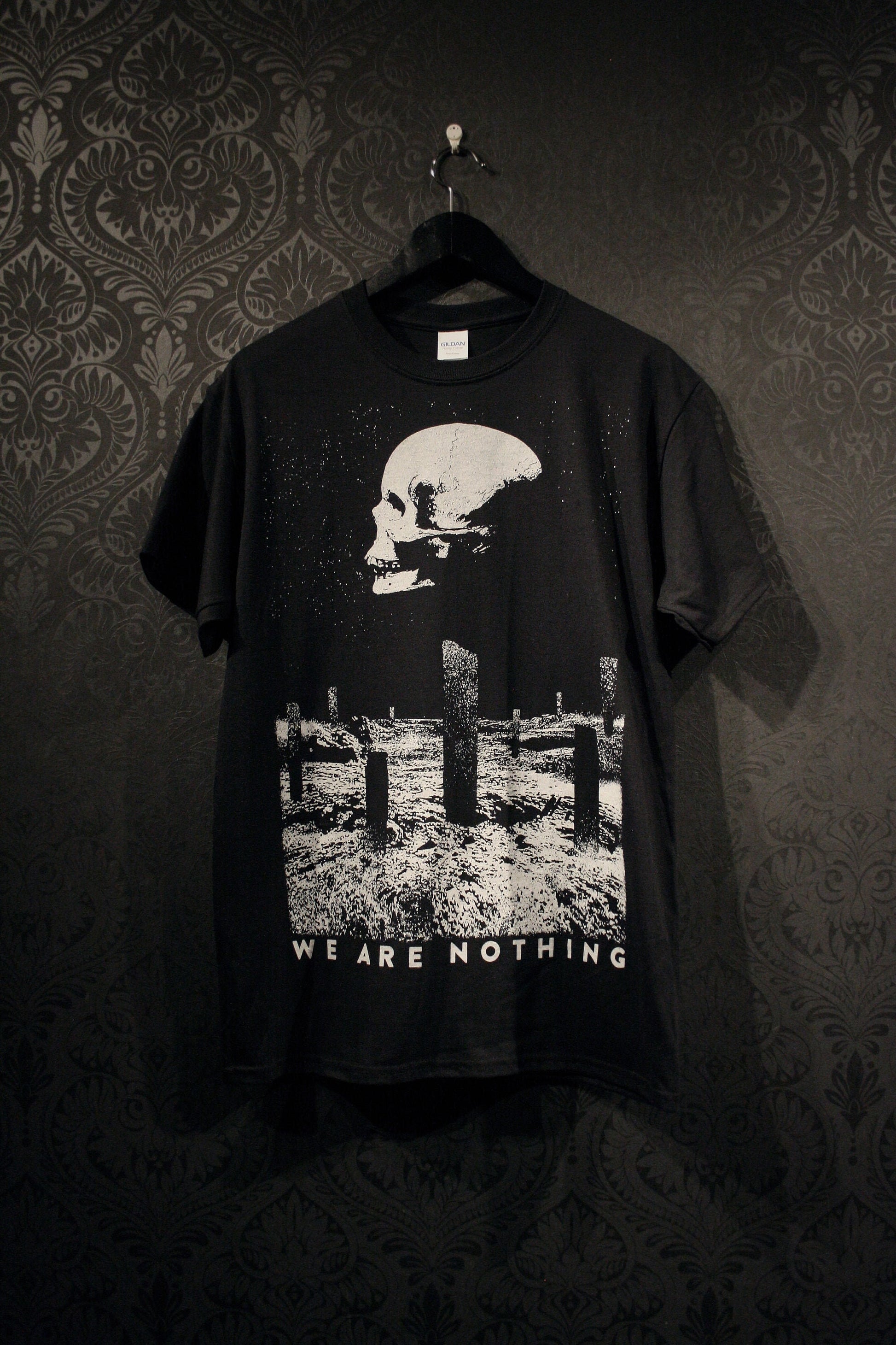 We are nothing, skull and endless universe - T-shirt