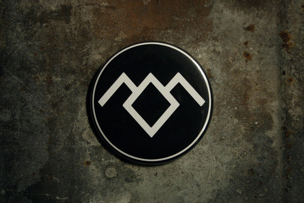 Black lodge, Owl cave symbol - Fridge magnet