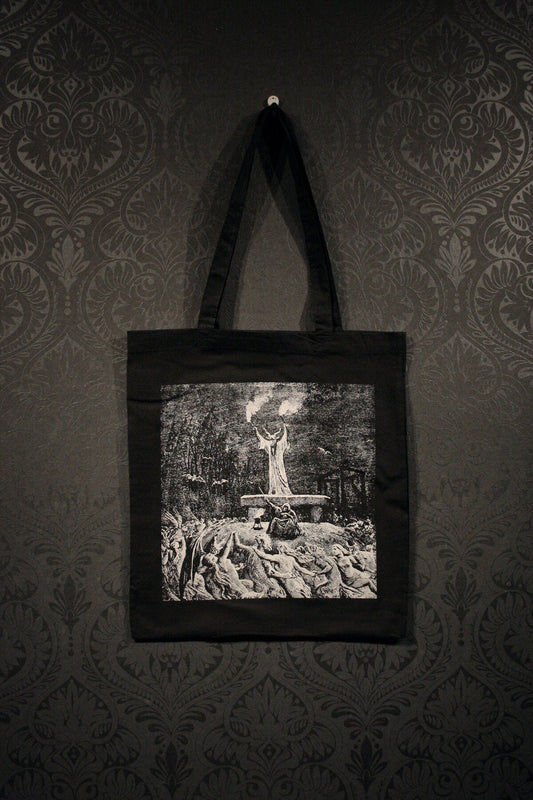 La Danse du Sabbat, The dance of the Sabbath from the book, occult / witchcraft - Tote bag