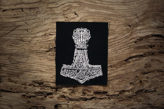 Mjolnir, Bredsätra Öland - screen printed PATCH