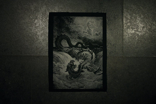 Leviathan, Gustave Doré - BACK PATCH