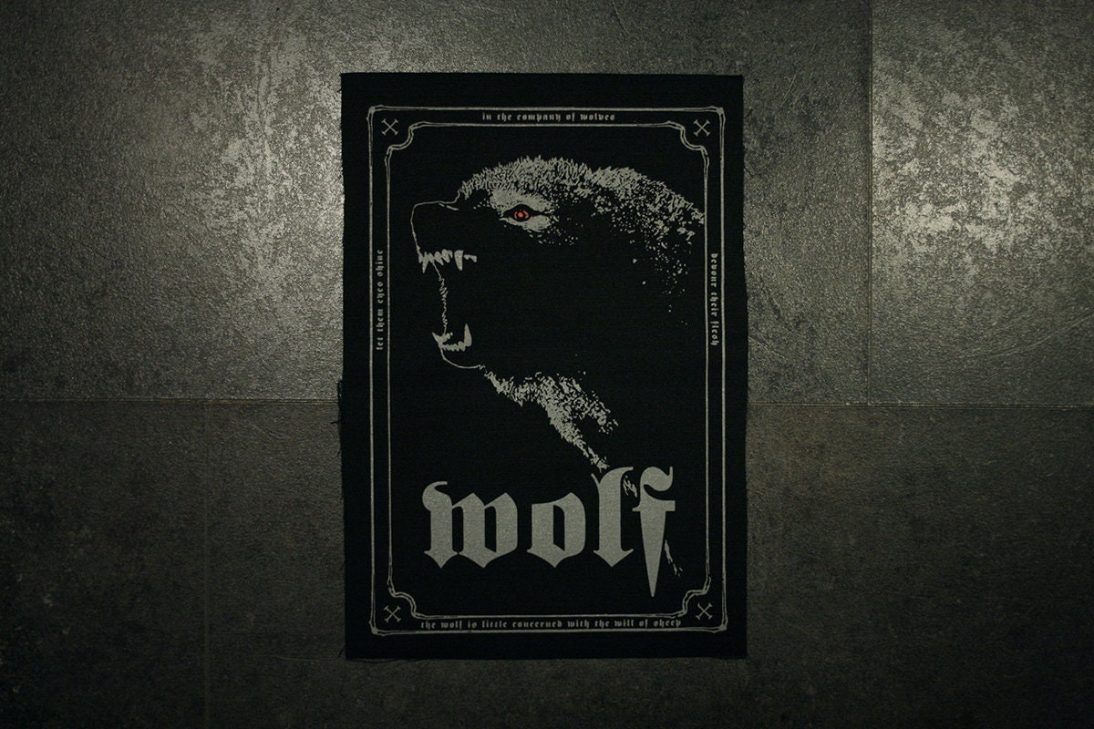 Wolf - BACK PATCH