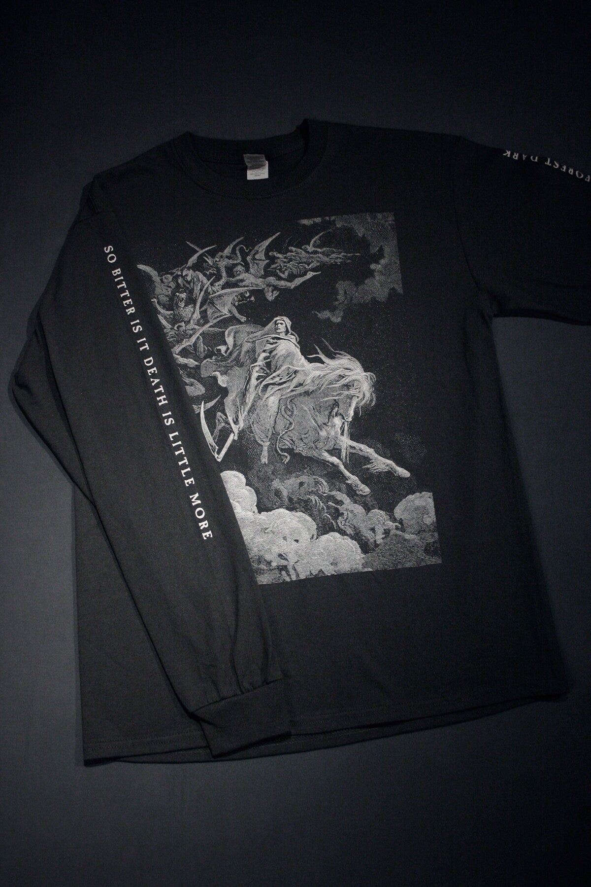 DEATH, Gustave Doré illustration - Longsleeve