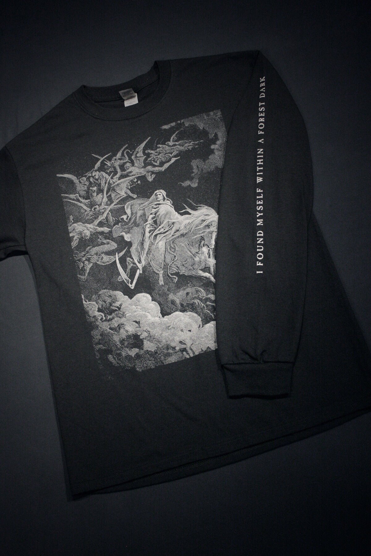 DEATH, Gustave Doré illustration - Longsleeve