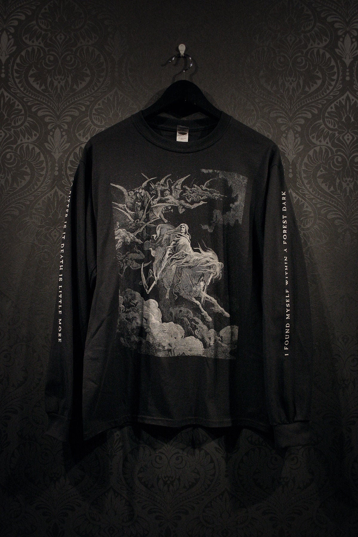 DEATH, Gustave Doré illustration - Longsleeve