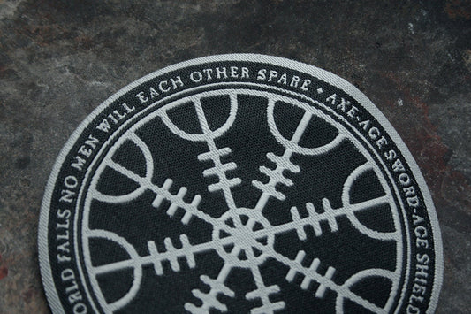 Aegishjalmur with text - PATCH