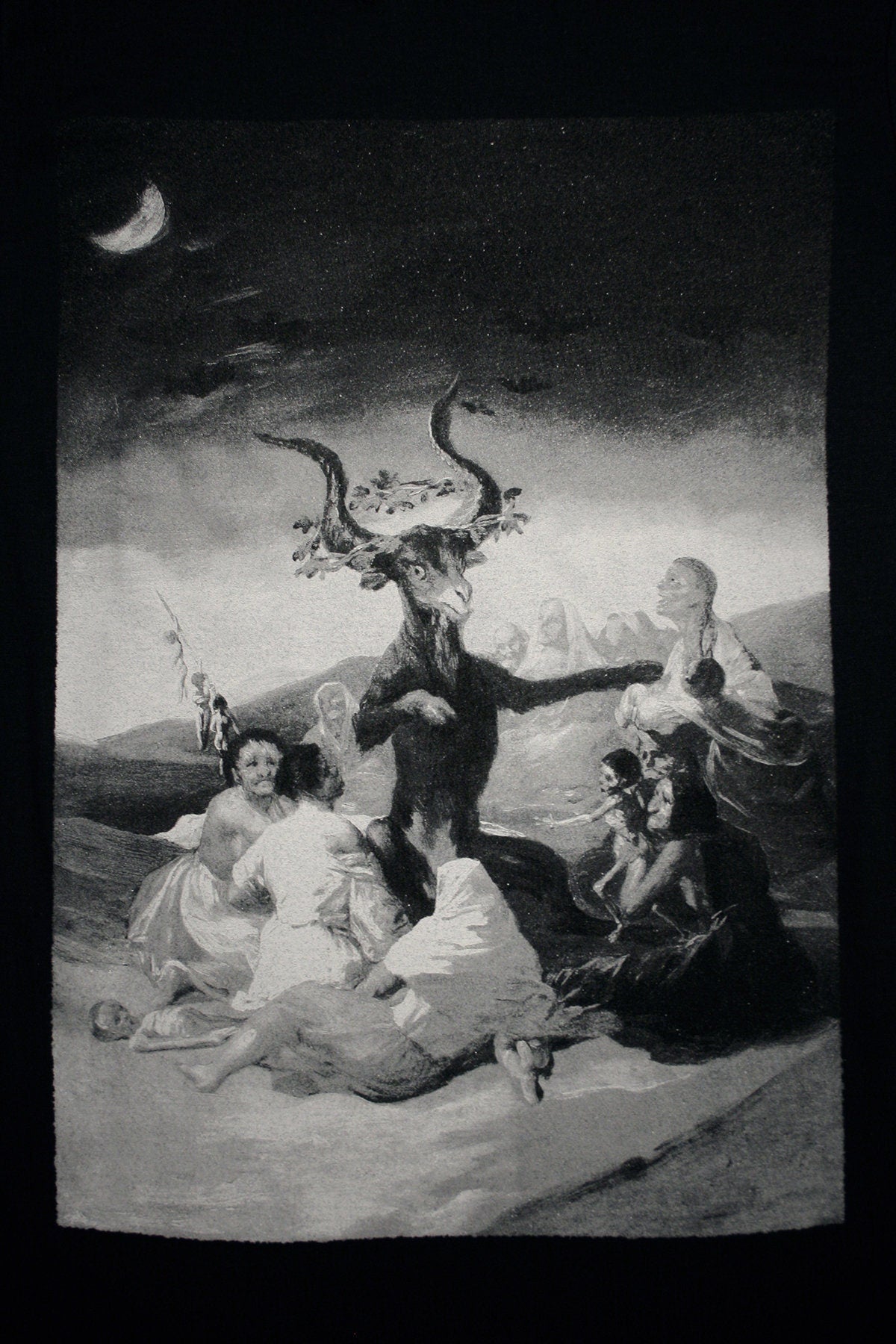 Witches' Sabbath (Goya, 1798) - T-shirt female fitted