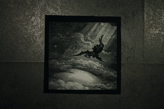 Lucifer falling, Gustave Doré - BACK PATCH