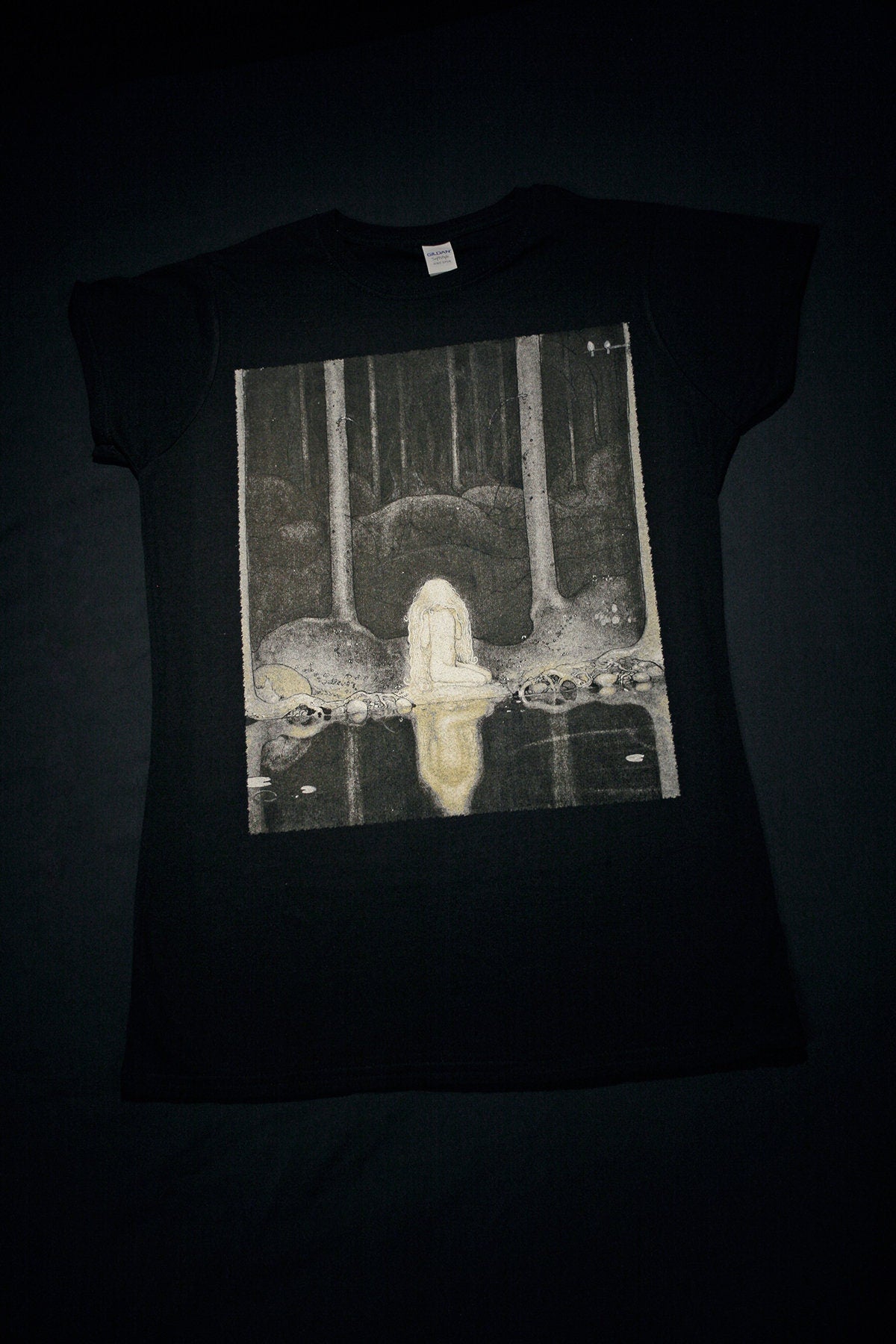 Tuvstarr, John Bauer - T-shirt female fitted