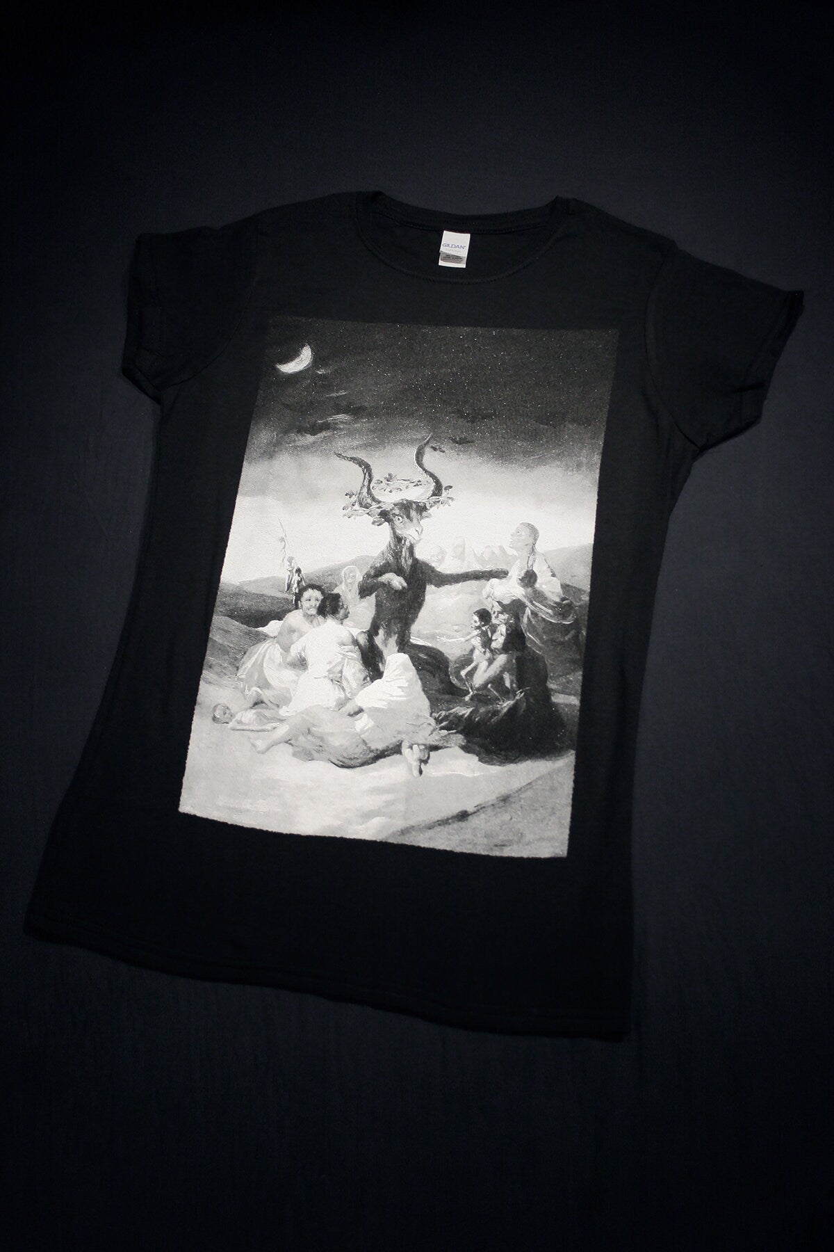 Witches' Sabbath (Goya, 1798) - T-shirt female fitted