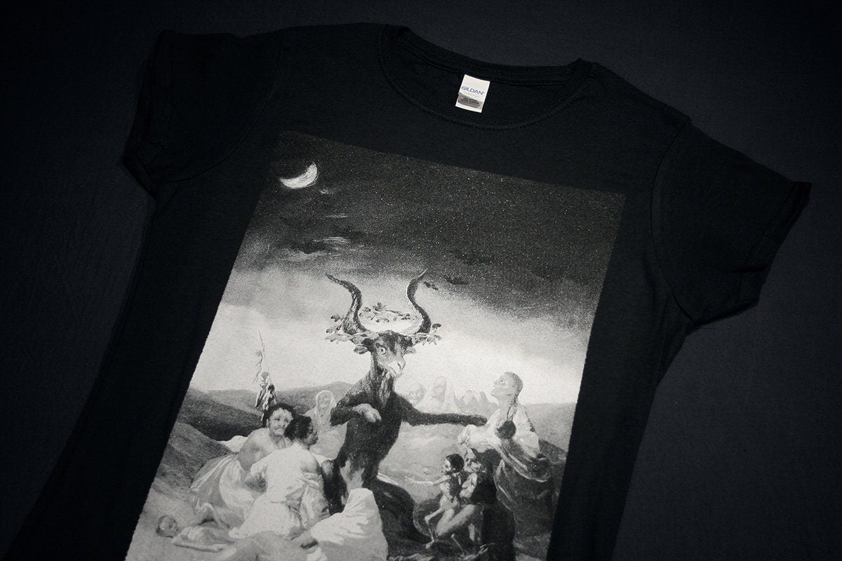 Witches' Sabbath (Goya, 1798) - T-shirt female fitted