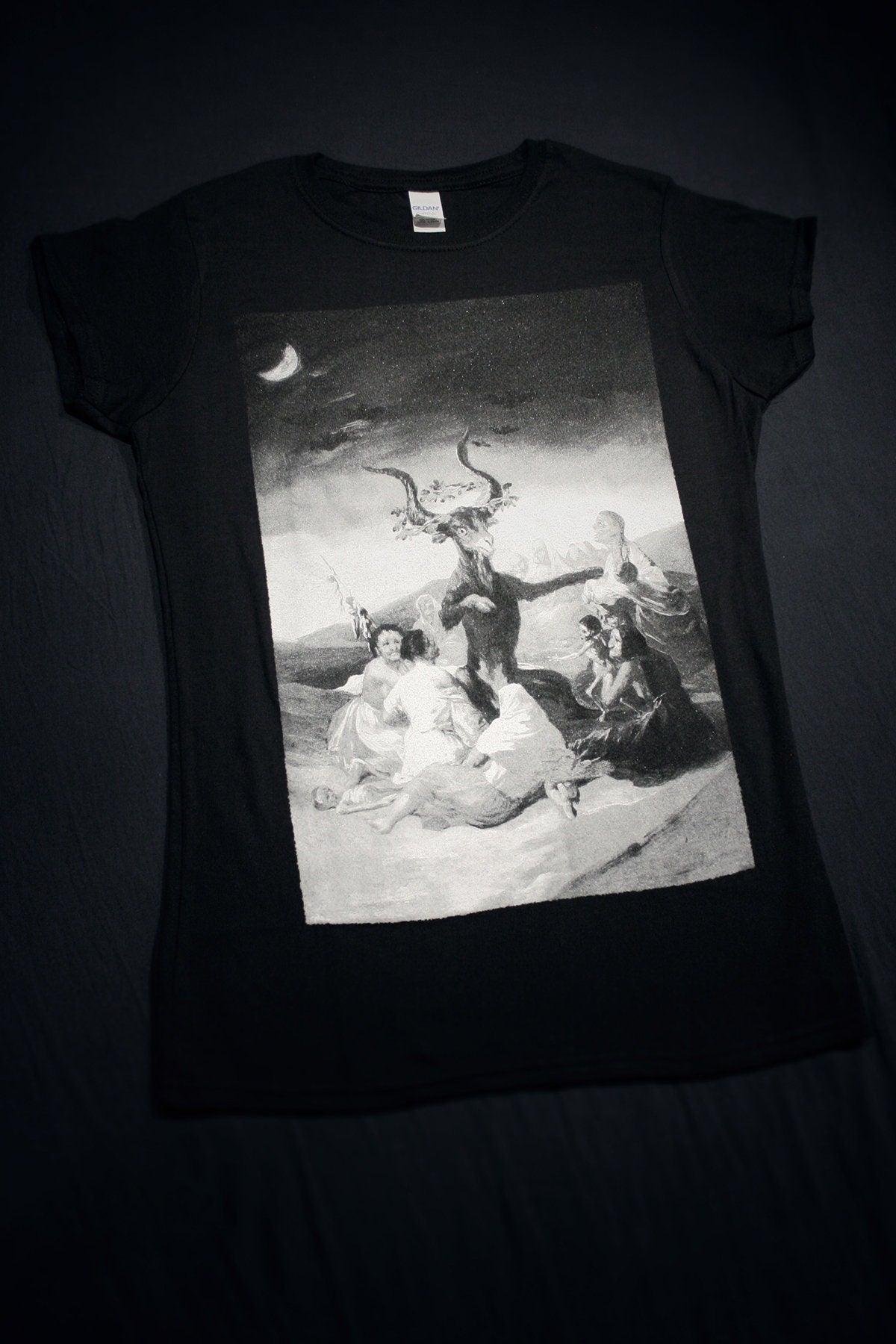 Witches' Sabbath (Goya, 1798) - T-shirt female fitted