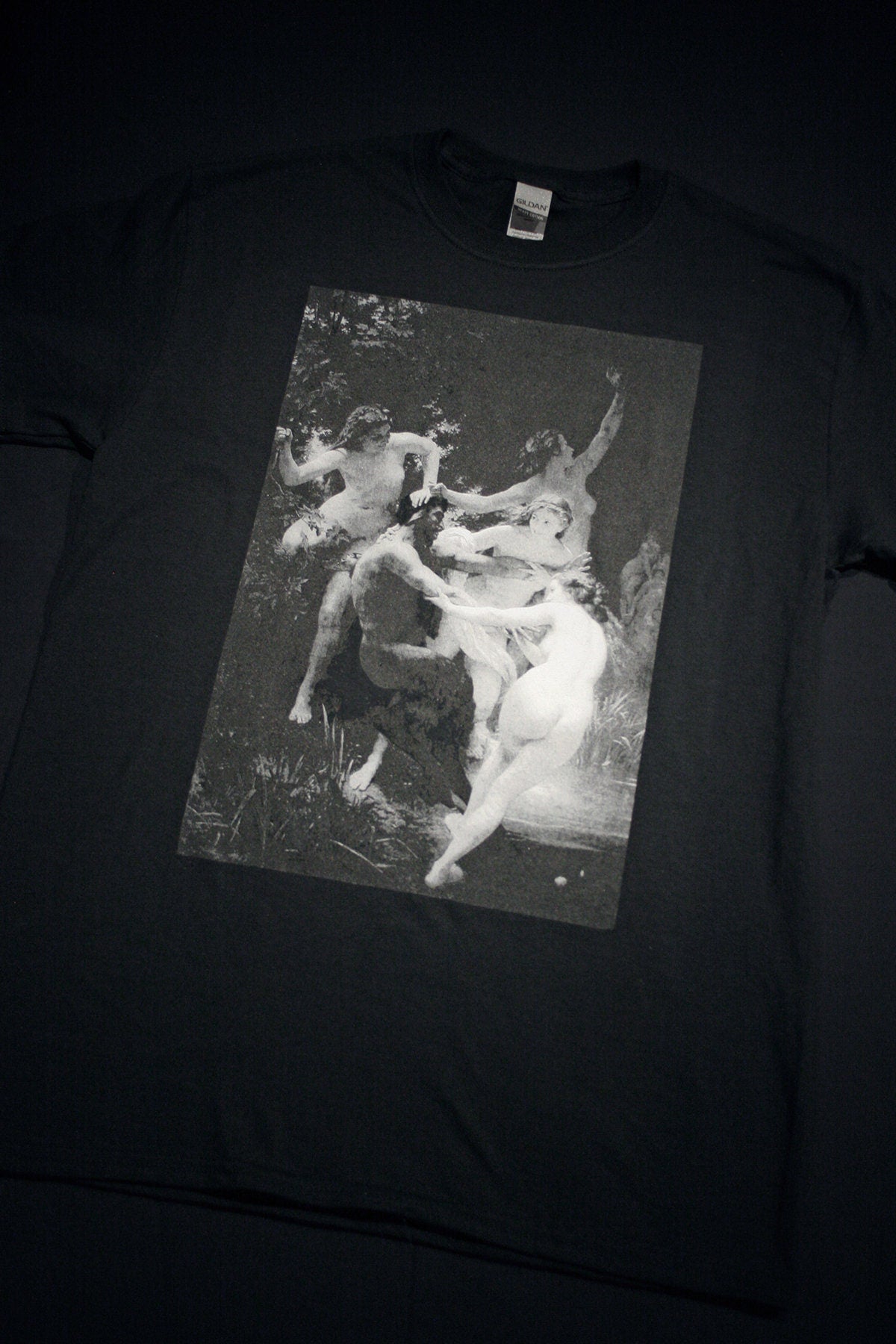 Nymphs and Satyr, William-Adolphe Bouguereau - T-shirt