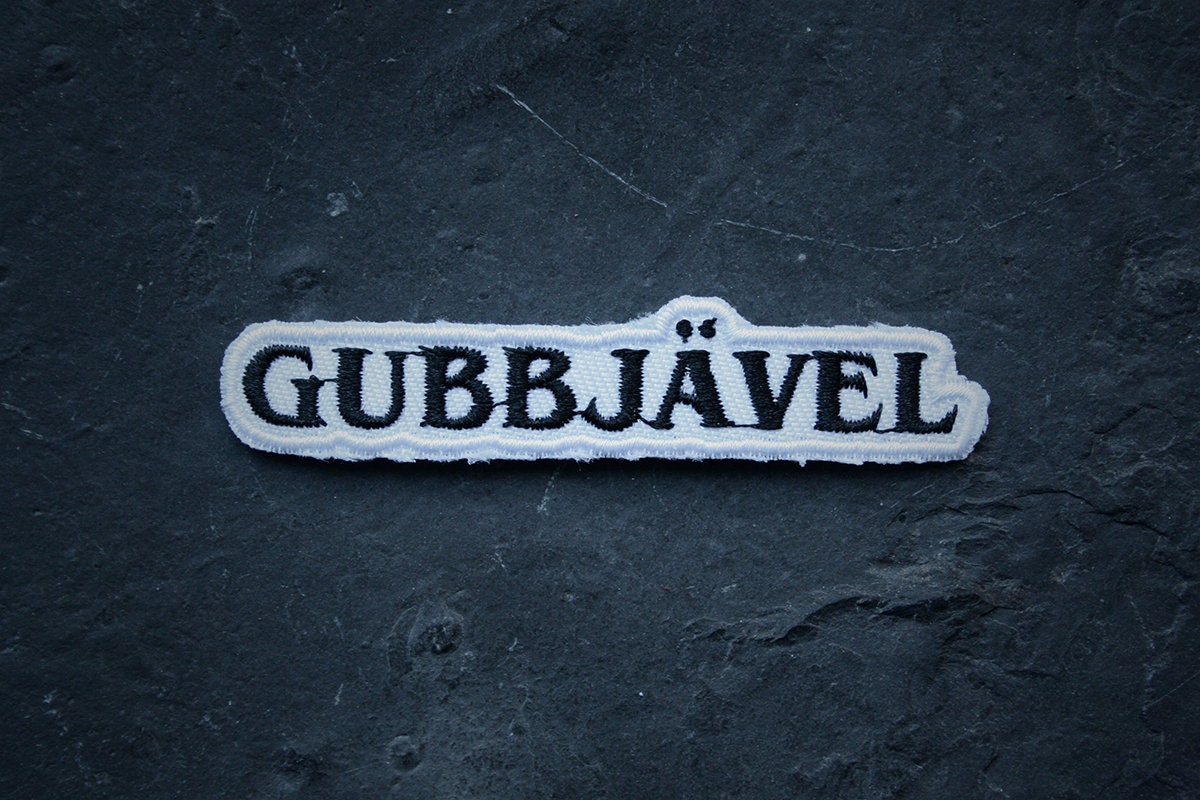 Gubbjävel, Swedish for old bastard - PATCH